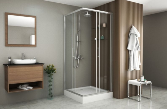 Душевой уголок Bravat Drop BS090.2200A 90х90х200