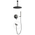 Душевая система Filarete Roun FL1022BG, графит Душевая система Filarete Roun FL1022BG, графит