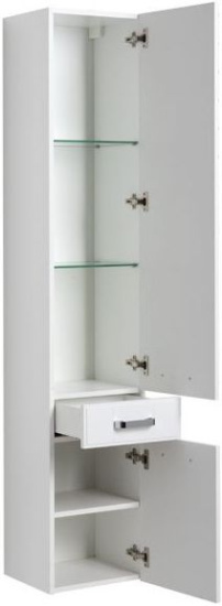 Пенал Aquanet Рондо 35 R, 2 двери, 1 ящик