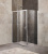 Душевой уголок BelBagno Unique-AH-1-100/115-100-C-Cr Душевой уголок BelBagno Unique-AH-1-100/115-100-C-Cr