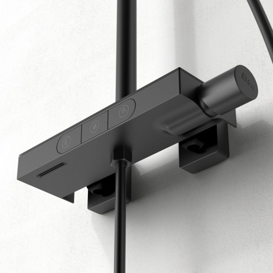 Душевая стойка Black&White Universe 5010CUK