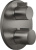 Смеситель для душа Dorn Bracht Rounded generic 36426970-99 термостат, темная матовая платина Смеситель для душа Dorn Bracht Rounded generic 36426970-99 термостат, темная матовая платина