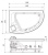 Акриловая ванна Jacuzzi Aquasoul Offset 145 Top Акриловая ванна Jacuzzi Aquasoul Offset 145 Top