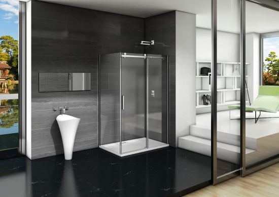 Душевой уголок Good Door Galaxy WTW+SP-C-CH 110x90