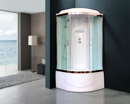 Душевая кабина Royal Bath RB 100BK6-WT-CH