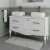Мебель для ванной ValenHouse Эстетика 150 белая, фурнитура золото