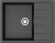Мойка кухонная ZETT lab. T151Q004 черная