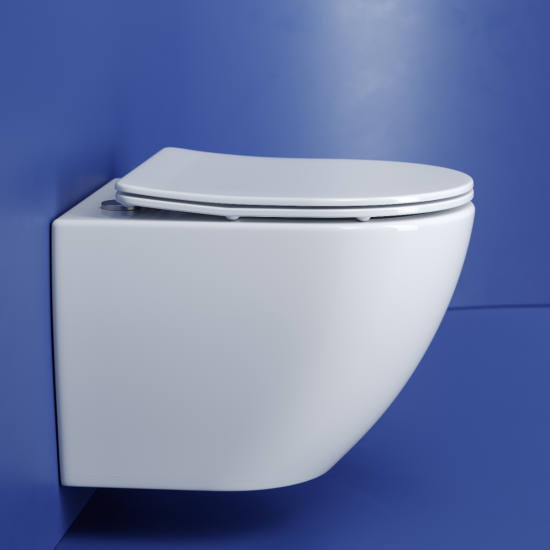 Подвесной унитаз Ceramicanova Метрополь (Metropol) CN4002TMW