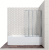 Шторка на ванну Ambassador Bath Screens 16041111R 100 см Шторка на ванну Ambassador Bath Screens 16041111R 100 см