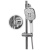 Душевая стойка Hansberge H5033W, белый/хром Душевая стойка Hansberge H5033W, белый/хром