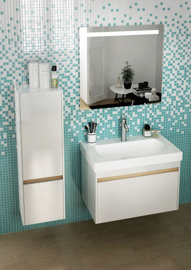 Тумба с раковиной Kerama Marazzi Buongiorno 80 белая