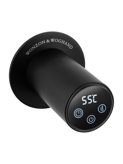 Полотенцесушитель электрический Wonzon & Woghand Baden WW-AL366-MB