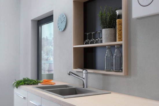 Смеситель для кухни Hansgrohe Focus M42 71814000 хром