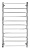 Полотенцесушитель водяной Secado Валенсия 2 100/50, хром
