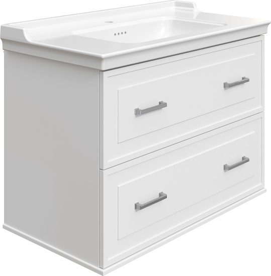 Тумба с раковиной Stworki Хадстен 100 белая