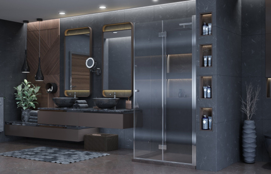 Душевой уголок Ambassador Diamond 12011109 90x90 см