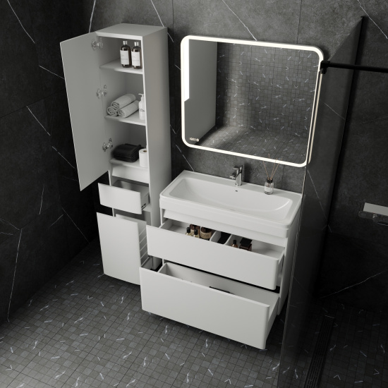 Пенал Style Line Атлантика 35 L Люкс антискрейч, с корзиной, Plus