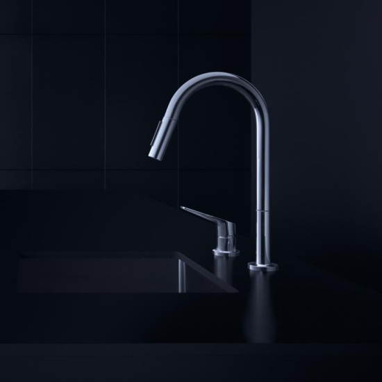Смеситель для кухни Axor Citterio M 34822000 хром