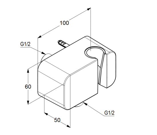 Душевая система Kludi Ameo 416400575 с внутренней частью