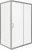 Душевой уголок Good Door Infinity WTW+SP-C-CH 110x90