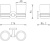 Стакан AM.PM Move A7M343400 двойной, хром Стакан AM.PM Move A7M343400 двойной, хром