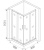 Душевой уголок Good Door Infinity CR-90-G-CH 90x90