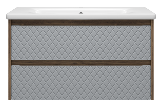 Тумба с раковиной Brevita Chester 90 подвесная