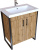 Тумба с раковиной 1MarKa Grunge Loft 70Н дуб вотан