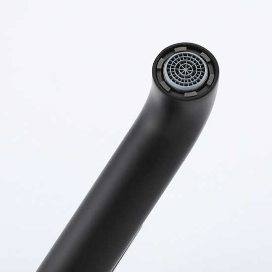 Смеситель для раковины высокий Gappo G1006-26, черный