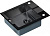 Мойка кухонная Zorg Inox Glass GL-6051-black-grafit черное стекло