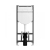 Инсталляция с унитазом VitrA Norm Fit 9773B099-7207 с кнопкой
