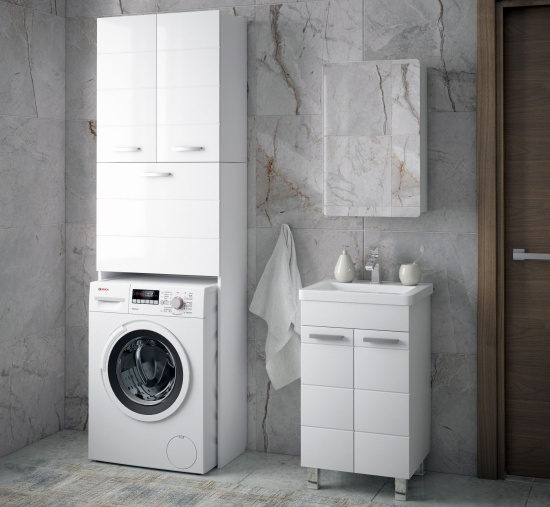 Шкаф Corozo Денвер с бельевой корзиной