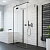 Душевой уголок Radaway Essenza New Black KDJ+S 90х75 L