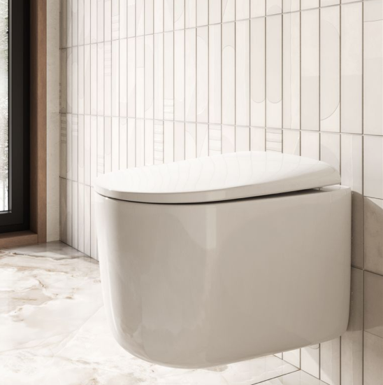 Унитаз подвесной Boheme Flow 969-SET-L с сидением