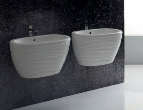 Унитаз подвесной Ceramica ala Wave 23VCO с сидением микролифт