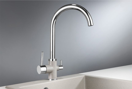 Смеситель для кухни Granula GR-3168 базальт