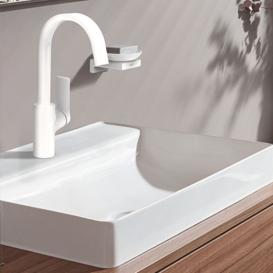 Смеситель для раковины Hansgrohe Vivenis 75032700 матовый белый