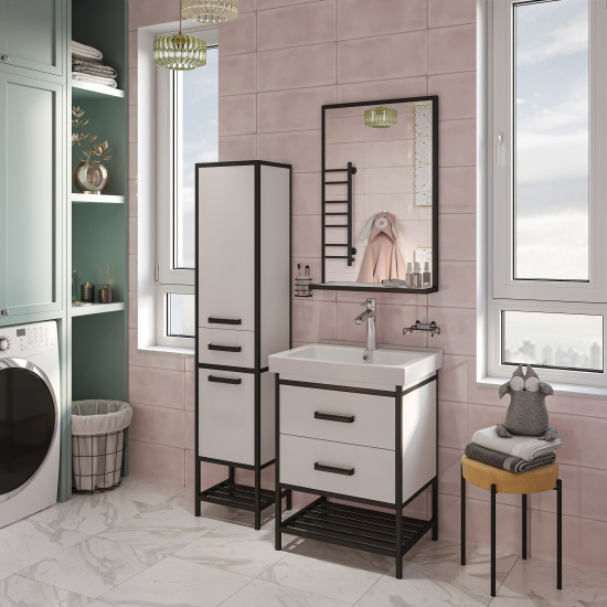 Тумба с раковиной Sanflor Норд 60 с раковиной Grand 60