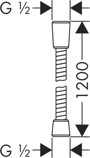 Душевой шланг Lemark Turn-Free LE8022S-Black 120 см