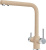 Смеситель для кухни Zorg Sanitary ZR 348 YF хром, кварц