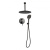Душевая система Filarete Roun FL1029BG, графит Душевая система Filarete Roun FL1029BG, графит