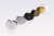 Душевая дверь в нишу Vegas Glass  GPS NOVO 100 03 01 R, профиль золото матовое, стекло прозрачное
