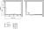 Душевой уголок Vegas Glass ZA-F 120*80 01 01 профиль белый, стекло прозрачное