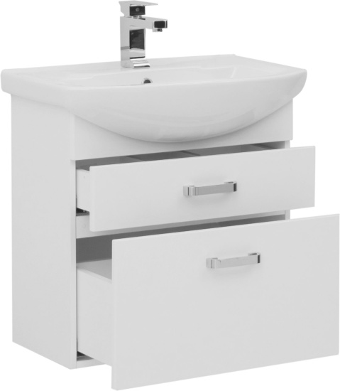 Мебель для ванной Aquanet Ирис 65 2 ящика