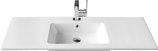 Мебель для ванной Opadiris Ибица 120 белая, фурнитура золото