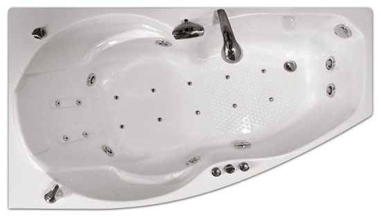 Акриловая ванна Triton Лайма 160х95 см R