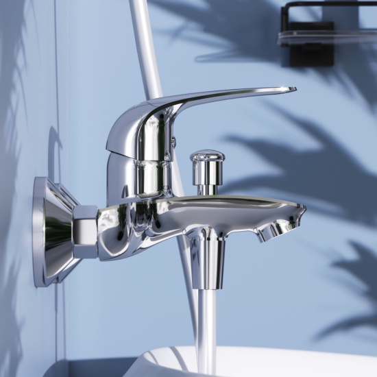 Душевой комплект Damixa Astoria DX5510000 + душевая стойка Damixa Redblu Origin One 978100000