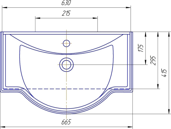 Мебель для ванной ValenHouse Астер 65 белая, фурнитура бронза