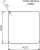 Мойка кухонная Reginox Kansas 40x40 Cuadrat LUX L сталь