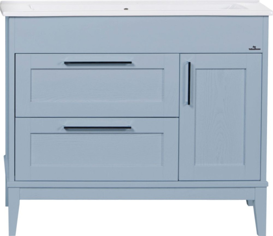 Зеркало ValenHouse Эйвори 105 серое